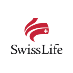 Logo de swiss life, partenaire financier de Aquifinance.